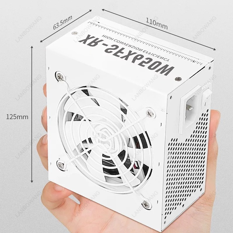 750W Sfx Fully Modular Power Supply - Fuente de Alimentación Blanca SFX Totalmente
